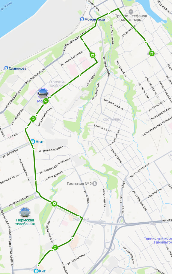 Автобус 37 Пермь - ул. Ушинского - мкр. Висим - расписание, маршрут, остановки Маршрут движения автобуса 37 в Перми - ул. Ушинского - мкр. Висим