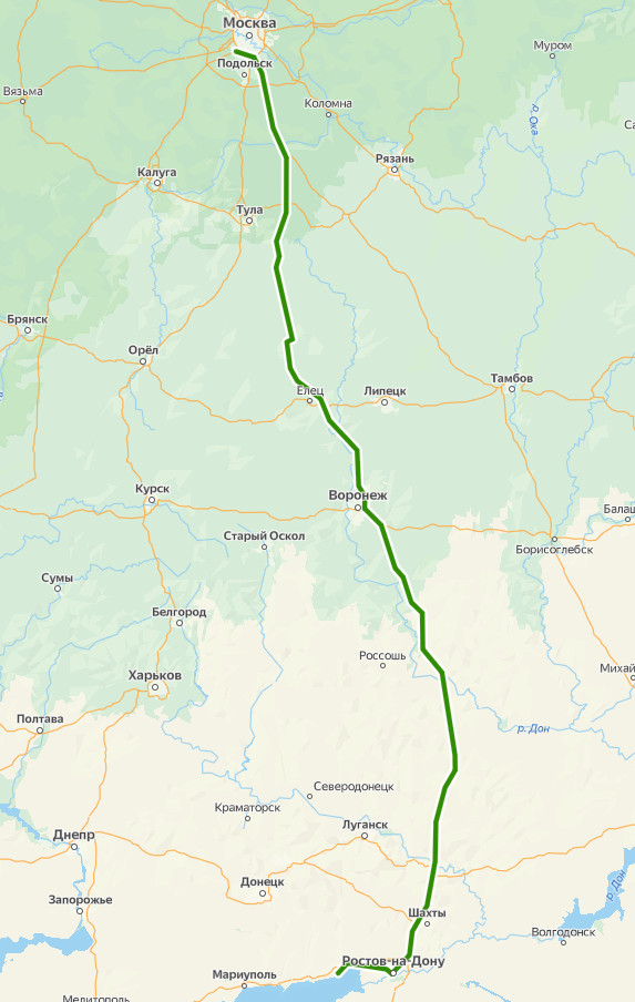 Автобус 4005 - Москва - Ростов-на-Дону - Таганрог - расписание, маршрут, остановки Маршрут движения автобуса 4005 - Москва - Ростов-на-Дону - Таганрог