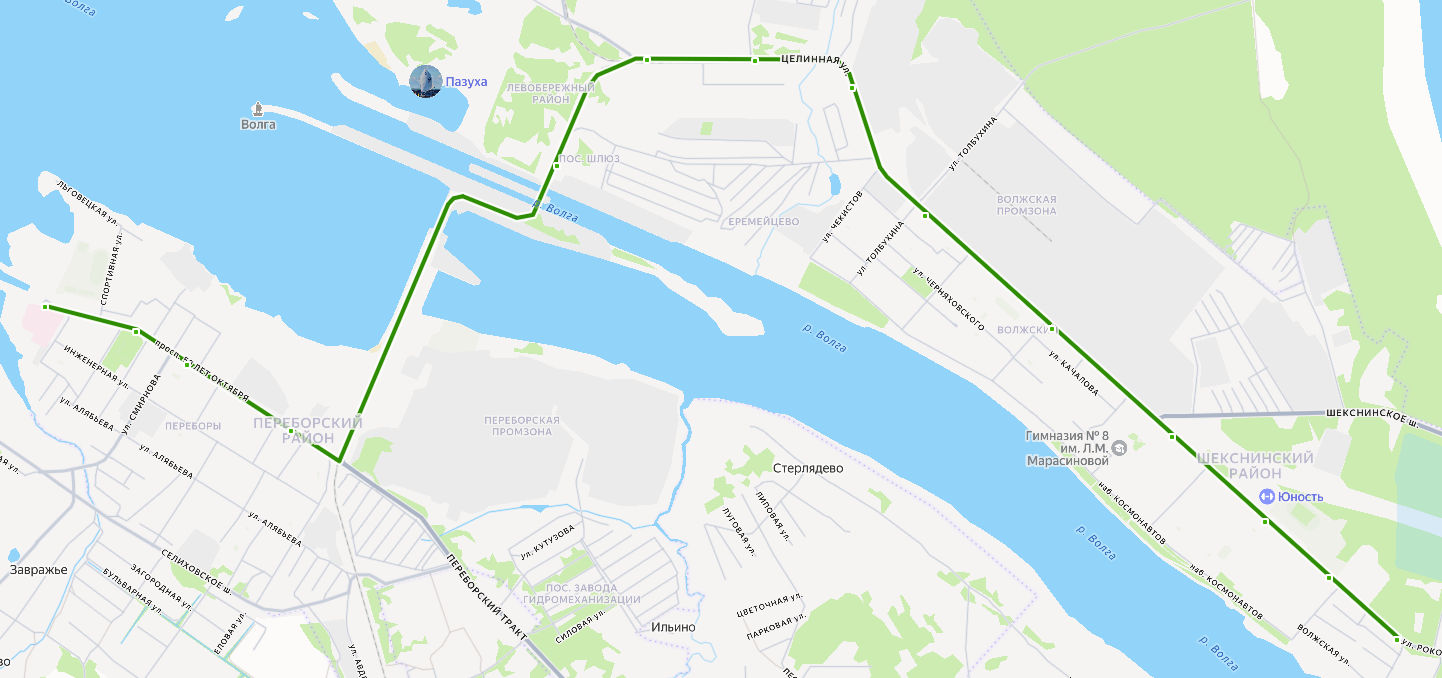 Автобус 14к Рыбинск - Больница 4 - Больница 3 - расписание, маршрут, остановки Маршрут движения автобуса 14к в Рыбинске - Больница 4 - Больница 3